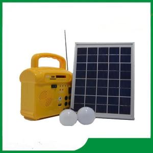 Wholesale Solar Panel System 10Watt With Radio, LED lamp, Cell Phone Charger For Hot Selling from china suppliers