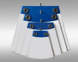 China 12 M2 Durable Alumina Ceramic Plates , Ceramic Board For Vacuum Ceramic Filter Machine on sale