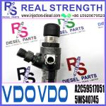 VDO Diesel Fuel Injector A2C59517051 9801125480 5WS40745 2.2HDi For Ford Peugeot