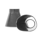 Silicone Round Fume Extractor Nozzle 67mm For Bamboo Arm Smoking Duct