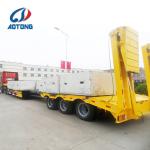 Extra Low Drop Deck Trailer Manufacture Liangshan Juyuan Special Vehicle