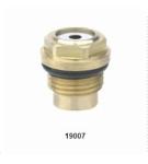 1/2" and 3/4" Nickel plated 7 Bar Copper Ball Valve , Water top safety valve for