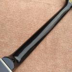 LP Custom Shop Black Color Electric Guitar EBONY Fretboard Binding frets Golden