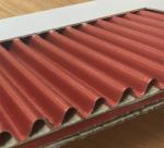 Indoor Aluminum Corrugated Composite Panel , Corrugated Aluminum Wall Panels