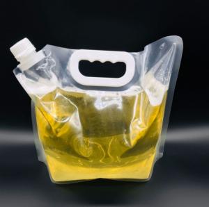 Wholesale 3L 5L 6L Transparent Beer Liquid Packaging Pouch Bags With Spout Handle from china suppliers