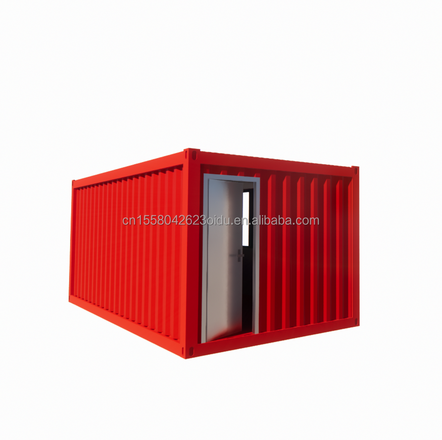 Prefab Kit Set Modular Cabins Container Homes 20ft or 40ft Steel Frame Galvanized Steel Bending 180g for Kitset Building