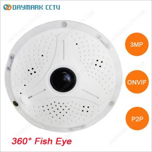 Wholesale Infrared night vision 360 degree fish eye lens 3mp ip camera from china suppliers