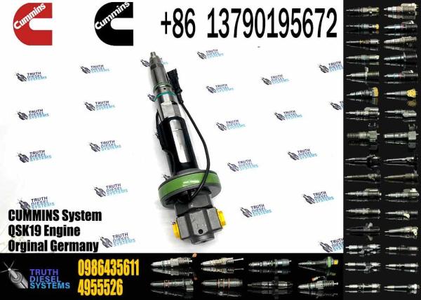 NINE Brand Factory Price Diesel Injector 0986435611 Common Rail Injector Nozzle
