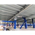 Multi-Level Powder Coated Steel Mezzanine Shelving for Flexible Warehouse