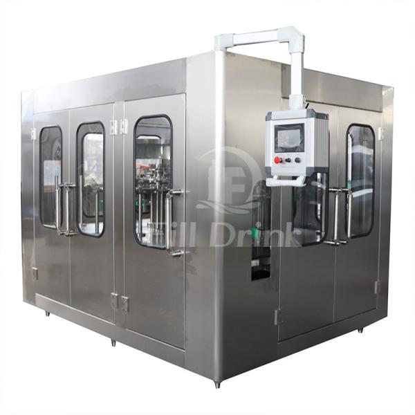 4000BPH Carbonated Drink Filling Machine 3 In 1 Monoblock Bottling Machine