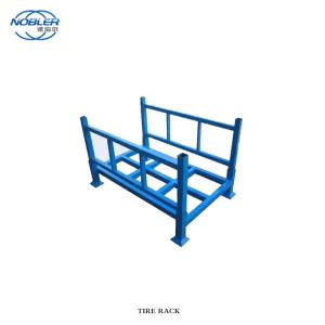 Wholesale Heavy Duty Stacking Detachable Metal Tirerack For Warehouse Solid Rack Tire from china suppliers