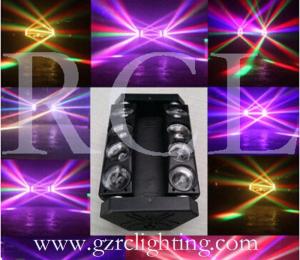 Wholesale LED 8 * 10W RGBW 4 in 1 Moving Head Wash Light Tri LED Spider DJ Lighting Fixtures from china suppliers