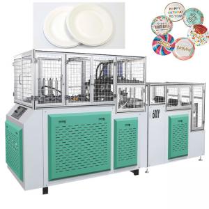China Muliti Color 4-15 Inch Paper Dish Making Machine 150-1000gsm Cup Plate Making Machine on sale
