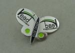 Brass Die Struck Hard Enamel Pin Stamping Nickel Pin With Brooch