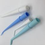 Autoclavable Curved Dental Suction Tip , High Speed Suction Tips