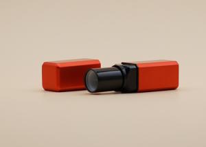 Wholesale Frosted Matt Red Empty Lipstick Bottles Square Shape For Personal Care from china suppliers