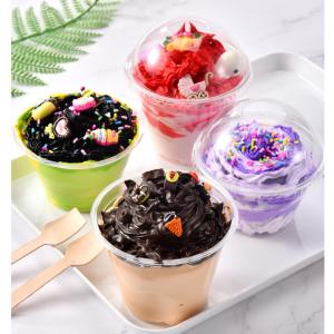 Wholesale Offset Printing Dessert Ice Cream Plastic Yogurt Cup Size Optional Certificate FSSC 22000 from china suppliers