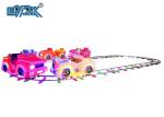 10 Players Electric Train Children Ride Equipment Mini Kids Rail Track Train