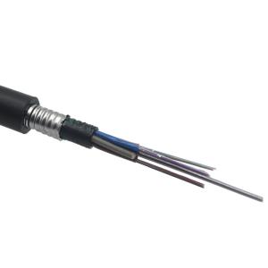 Wholesale GYTY53 Duct Aerial 36 CORE Outdoor Armored Cable Double Jacket Waterproof Gel Filled Loose Tube Direct Burial from china suppliers