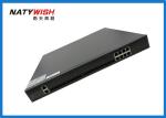 High Speed Lightweight 10G GPON OLT , 8 Port GPON OLT 440mm×44mm×380mm