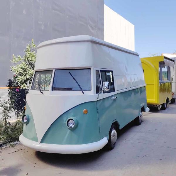 Customized Food Truck Mobile Bar Catering Truck Coffee Cart CE Certificate