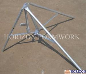 China Flexible Concrete Forming Accessories Folding Tripod Stabilizing Steel Props on sale