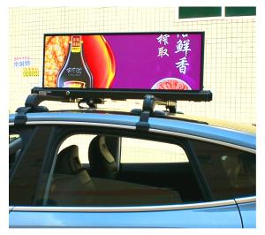 Wholesale Longvision GPS Car Taxi Top Led Display Advertising Signs P2.5 P3 P4 P5 from china suppliers