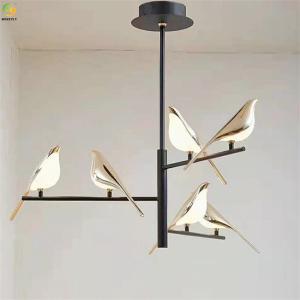 Wholesale Metals Art Baking Paint Gold LED Modern Pendant Light For Home / Hotel from china suppliers