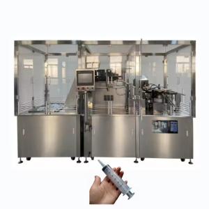 Wholesale 0.5-80ml Prefilled Liquid Compressed Air Syringe Filling Machine from china suppliers