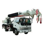 3000kg Ground Hole Drill Truck Mounted Earth Auger With Hydraulic Straight Arm