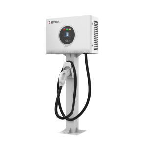 Wholesale GBT 30 kW EV Charger Wall-mounted Type 3Phase White OEM LOGO Charging Pile China Manufacturer from china suppliers
