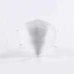 White disposable kn95 folding type face masks (600pcs /carton)