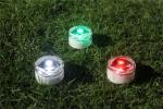 300MAH Solar Led Dock Lamp FCC 500Lux Outdoor For Garden