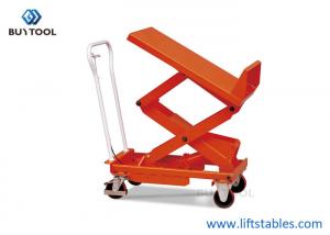 China 881lbs 400kg Mobile Lift And Tilt Table Trolley 830x520mm on sale