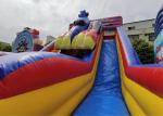 OEM/ODM Racing pirate inflatable water bounce house with slide for kids park