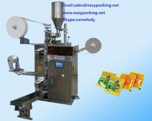 China Automatic herbal tea bag packaging machine with string,tag and envelop on sale