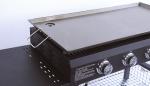 Enamelled Cast Steel Cooking Pan Gas Griddle for Restaurant Grade 4 Burner Flat