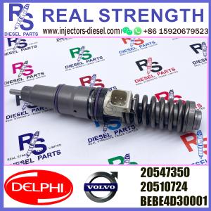 Wholesale DELPHI 4pin BEBE4D30001 20547350 Diesel pump Injector BEBE4D30001 20510724 20547350 E3.18 for V-O-L-V FH12 TRUCK 425 / 435 from china suppliers