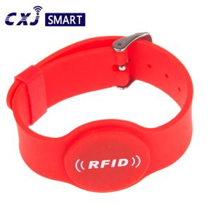 Wholesale 125Khz Silicone RFID NFC Bracelet Programmable ISO14443A Protocol from china suppliers