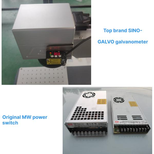 Continuous Wave 355nm Laser Marking Desktop Machine Portable 3W 5W 10W for PCB Plastic and Glass Control Software EZCAD
