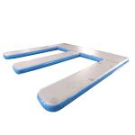 Custom Inflatable Floating Dock Inflatable Air Pontoon Yacht Boat Water Docks