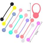 Silicone Magnetic Cable Ties Reusable Cable Organizers Earbuds Cords USB Cable