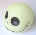 PVC death head money bank， zombie rubber piggy bank gifts toys for collection