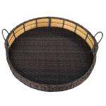 Swing Rattan Hanging Pet Bed PP Natural Woven Wicker Dog Cat Animal Sleeping