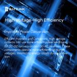 Stackable Residential High Voltage Battery 409.6V 10kW 20.48kWh LFP Energy