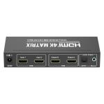 1080P 3D 2x2 340Mhz 10.2Gbps HDMI 4K Matrix