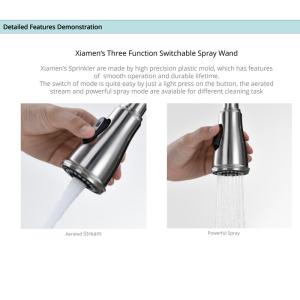 Wholesale Spring Spout Touchless Stainless Steel Kitchen Faucets Infrared Sensor Control from china suppliers