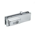 Glass Patch Fitting A-051, Material aluminium, steel, stainless steel, finishing