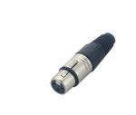 DA005 Male Female 3 Pin Audio Video XLR Connectors Plug DA005
