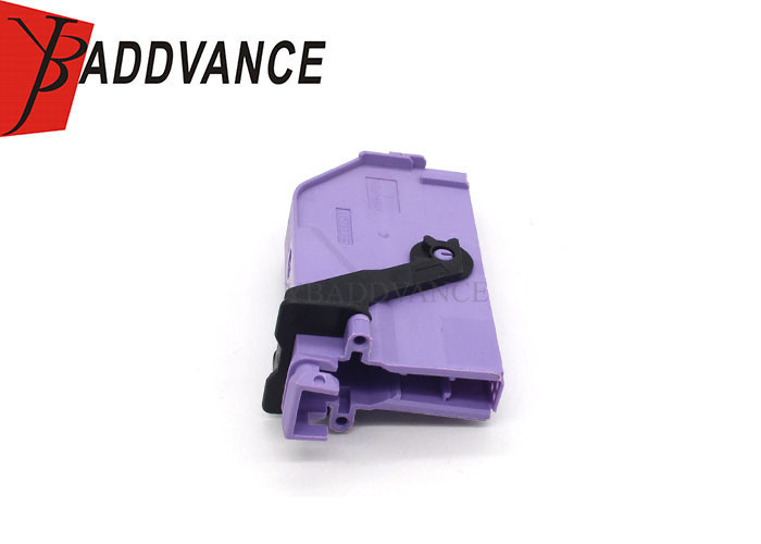 50 Way Male TE Connectivity AMP Connectors Purple Unsealed Connector Housing